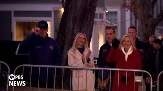 WATCH: Bidens visit Nantucket for annual Christmas tree lighting and community caroling event