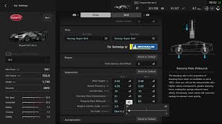 GT Sport - 269 MPH Setup for the Bugatti VGT (Gr.1)