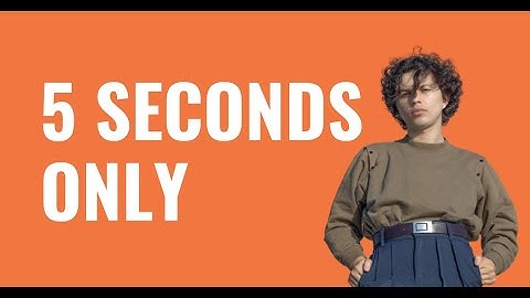 How to remove the background from any image in 5 seconds