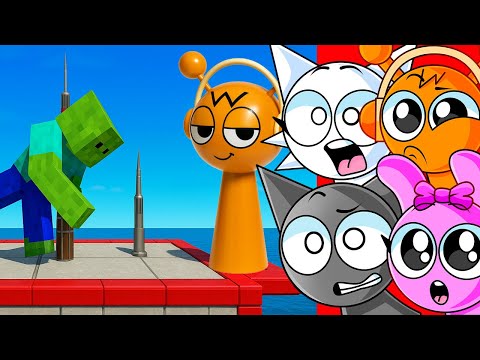 SPRUNKIS VS MONSTERS in MINECRAFT