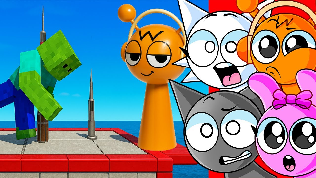 SPRUNKIS VS MONSTERS in MINECRAFT