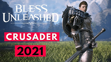 BLESS UNLEASHED PC Crusader Class First Impressions & Gameplay! (NEW MMORPG 2021 F2P PC/PS5/XBOX)