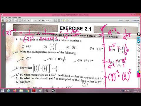 Cbse Class 8 Maths Cordova Exponents Lecture 1