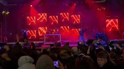 Hiljson Mandela x Miach - Anđeo / SRAM (Live @ Trg bana Jelačića Zagreb | Doček Nove 2025 Godine)