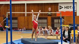 Gymnastické závody Cheb 18.11.2023 - Julinka