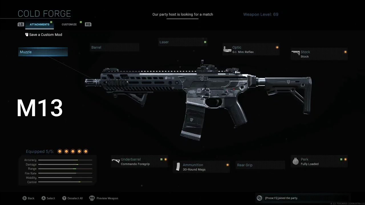 M13 Key Ridge M13 cold forge ( lieutenant shaft?) - YouTube