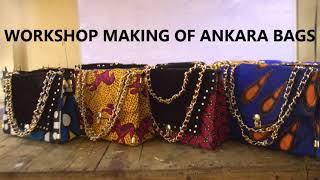 how to make Ankara bags in lagos  [ bag making tutorial  ] screenshot 4