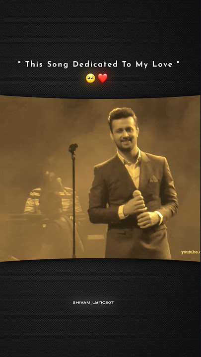 Kahi Kisi Bhi Gali Me Jau Mai ❤️🥹 #atifaslam #song #music #lyricvideo #asthetic