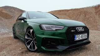 2018 Audi Rs4 Avant - The Ultimate Station Wagon. Sound, Startup And Launch Control