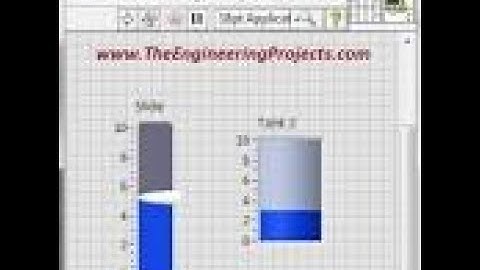 WATER LEVEL INDICATOR using LabVIEW