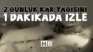 İstanbul Büyük Kar Yağışı 2021 / Snow is Coming #istanbul #çamlıca #kar