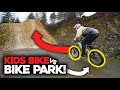 Kids bike vs biggest bikepark jumps in the uk