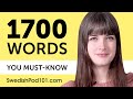 1700 Words Every Swedish Beginner Must Know