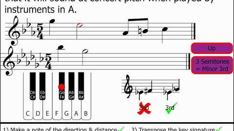 Music Theory - Transposition: Part 2