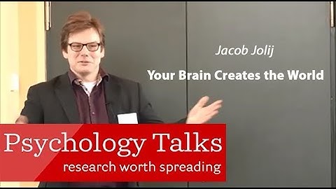 Your Brain Creates the World - 2014 Heymans Talk - dr. J. Jolij