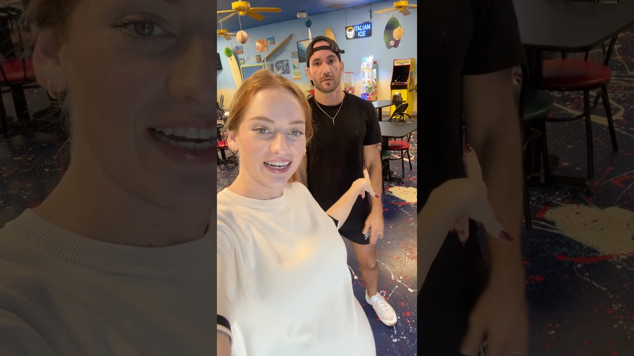 He’s getting skinny and I look like this 😂