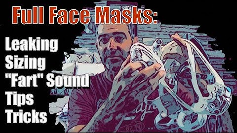 Full Face CPAP Mask HOW TO: Sizing, Fix Leaking, Dry Mouth, "Farting" Sounds, Tips and Tricks