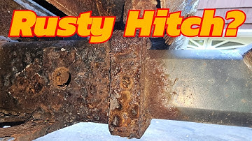 EXTREMELY RUSTED/SEIZED TRAILER HITCH - The Best Way to Remove!