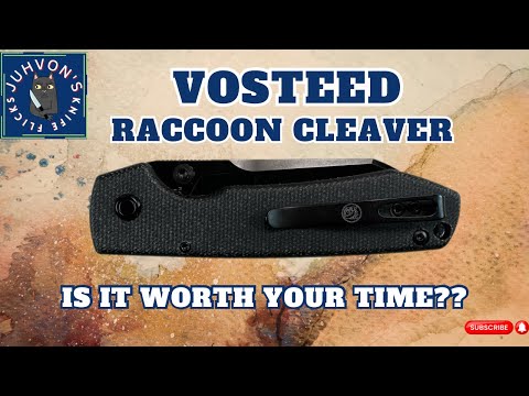 Vosteed Raccoon Cleaver. Is this updated budget knife any good?