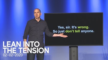 HOW NOT TO BE YOUR OWN WORST ENEMY // Part 3- Lean into the Tension