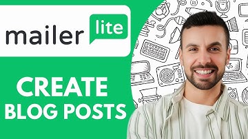 How to Create Blog Posts Using Mailerlite s Blog Page Builder - 2025  (fast & Easy)