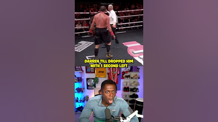 Darren Till Dropped Him WIth 1 Second Left 😲🔥
