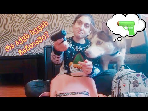 ვიდეოს სათაური:  რა აქვს სევას ჩანთაში?    *ისე ძალიან საინტერესო ნივთები მქონია ჩანთაში*