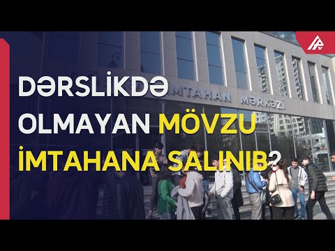 Video: Şagirdlər niyə riyaziyyatdan zəif çıxış edirlər?