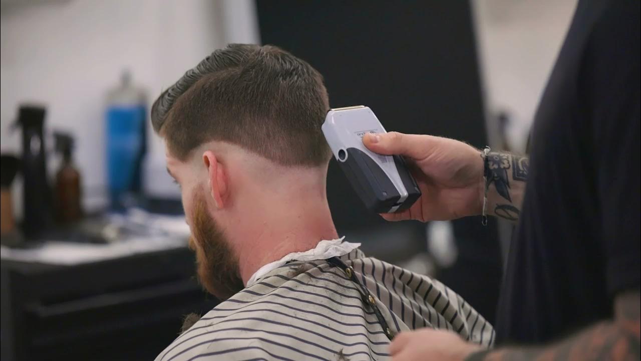 How to use Foil Shavers Fading Haircut Tutorial The Mailroom Barber Co YouTube