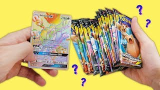 APRO ALTRE 18 BUSTINE POKEMON GIOCO DI SQUADRA! Trovo la Gx Iper Fuoriserie!