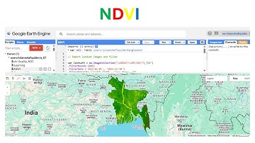 Google Earth Engine Tutorial 9: How to Calculate NDVI Using Landsat 9