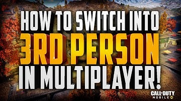 How to Switch to 3rd Person in Multiplayer Mode || COD Mobile