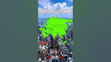 Trying to get a subscriber from every European country! #geography #mapping #mapper #asia  #shorts