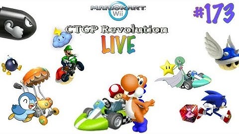 LIVE - MkWii CTGP (#173) Countdown & CTWW (w/ Jiffy)