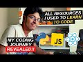 RESOURCES I USED TO LEARN TO CODE🔥 | My Coding Journey Revealed!