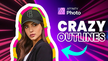 Try these outlines for your masked subjects with Affinity Photo