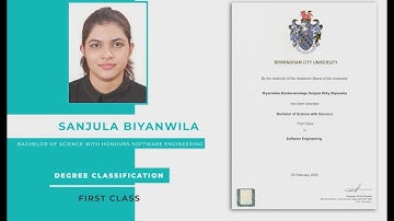 BCU Interview - Sanjula Biyanwila | Java Institute Graduate | 2021