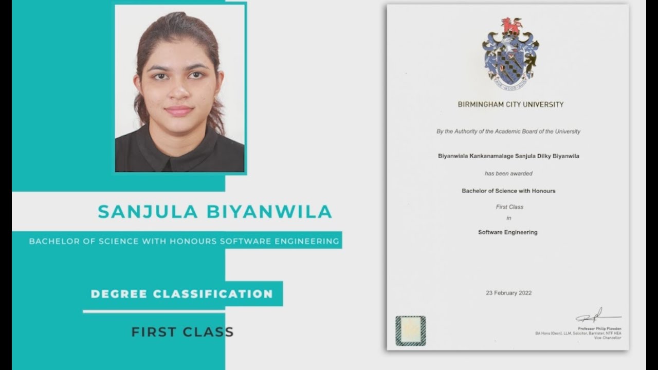 BCU Interview - Sanjula Biyanwila | Java Institute Graduate | 2021