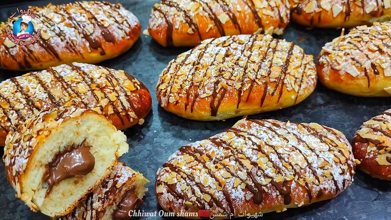 أحسن مليون مرة من كرواصة وبتي بان بدون زبدة ولا حليب خفيف ريشة بحشوة الشكلاطة خطيييير😋