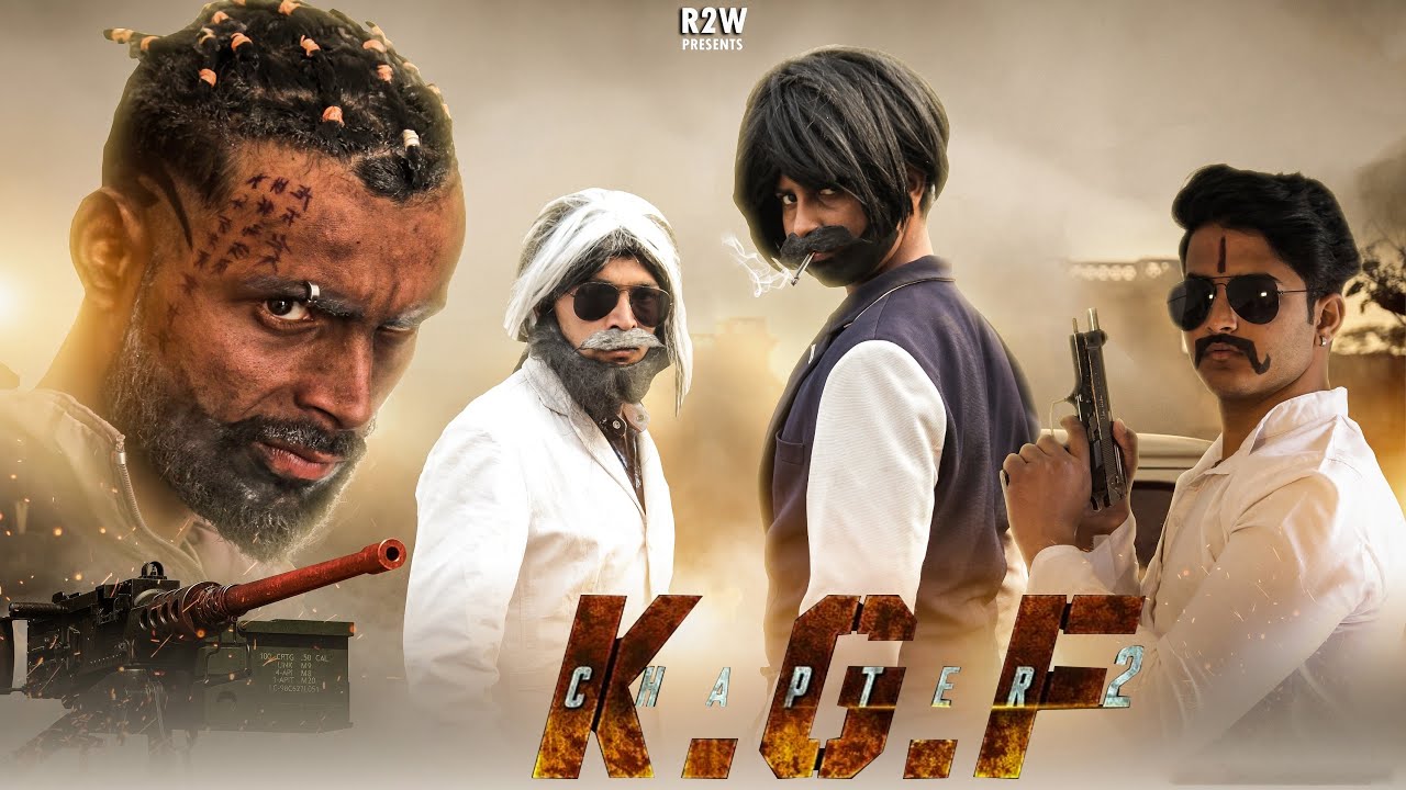 KGF Chapter 2 |KGF Spoof|Yash|Sanjay Dutt|Rocky Bhai| Raveena Tandon|Round2World|R2W