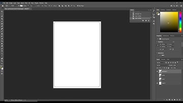 How to make a rounded rectangle in Photoshop, 2021. Without the "rounded rectangle" option.