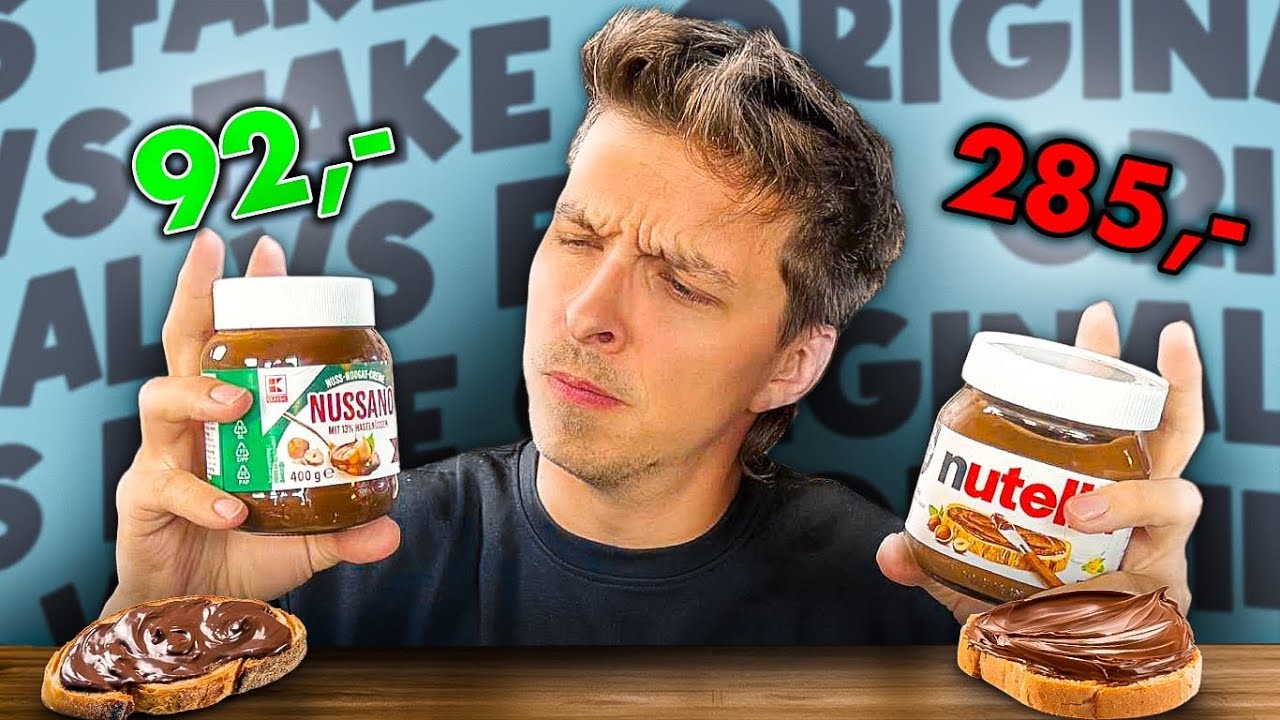 JE FALEŠNÁ NUTELLA LEPŠÍ NEŽ TA REÁLNÁ? 😲