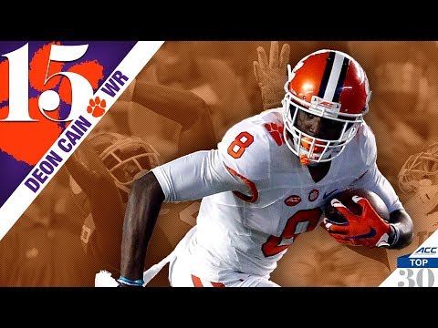 Deon Cain - Clemson WR | ACC Top 30