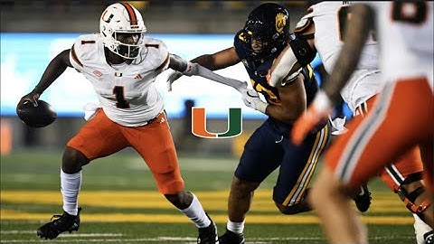 Miami Offense vs California Defense - CFB Week Six 2024