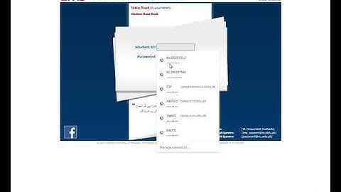 How to login 1st time VULMS