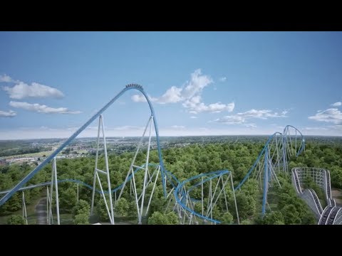 Ohio theme park unveils Orion, a 'giga coaster' with a 300-foot drop