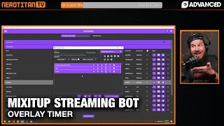 Mix It Up Streaming Bot Tutorial - Overlay Timer with Sound