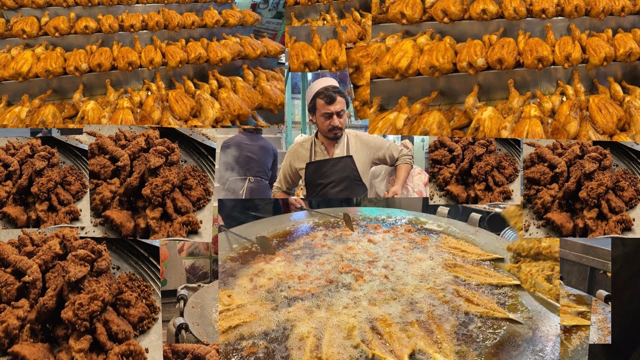 Amroz Peshwari Fish Fry Murree Road Rawalpindi | Tawa Fish Fry and Chicken Roast | Secret Masala 😋