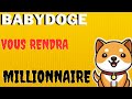 Babydoge coin la crypto qui vous rendra millionnaire dici bullrun prochain