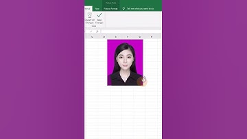 how to change the picture background in excel